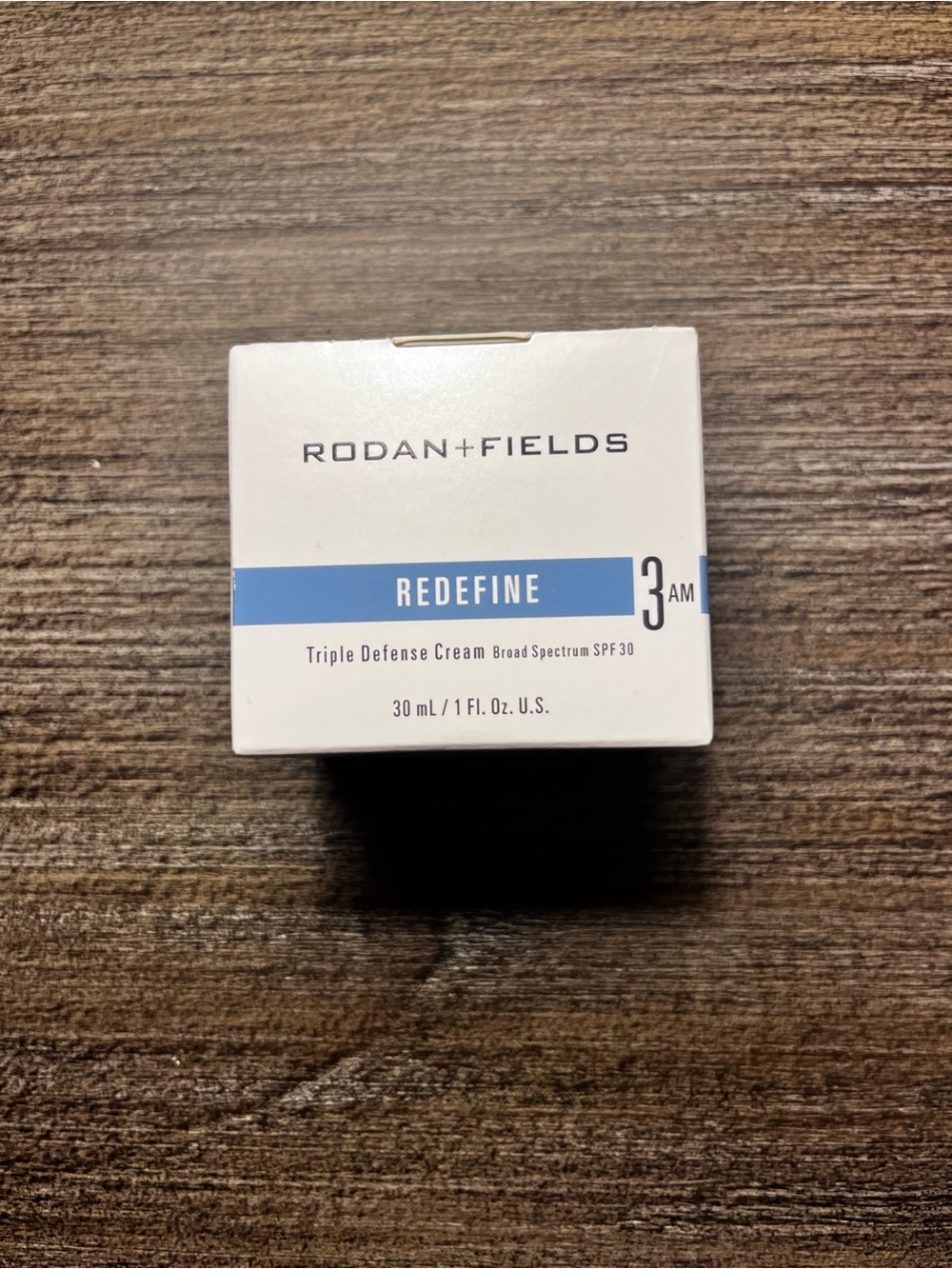 Rodan + Fields Redefine Triple Defense Cream SPF30, Sealed in Box, Expired 1/22